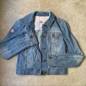 Lilu Lighter Wash Denim Jacket S